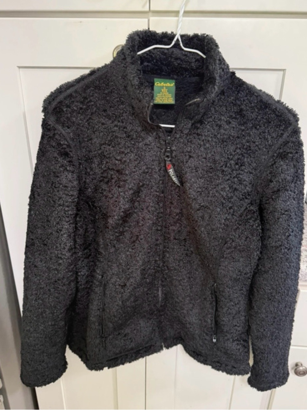 Cabela's Women’s Black Sherpa Puffer Jacket